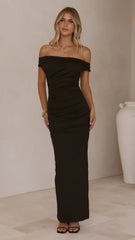 Lolita Maxi Dress - Black