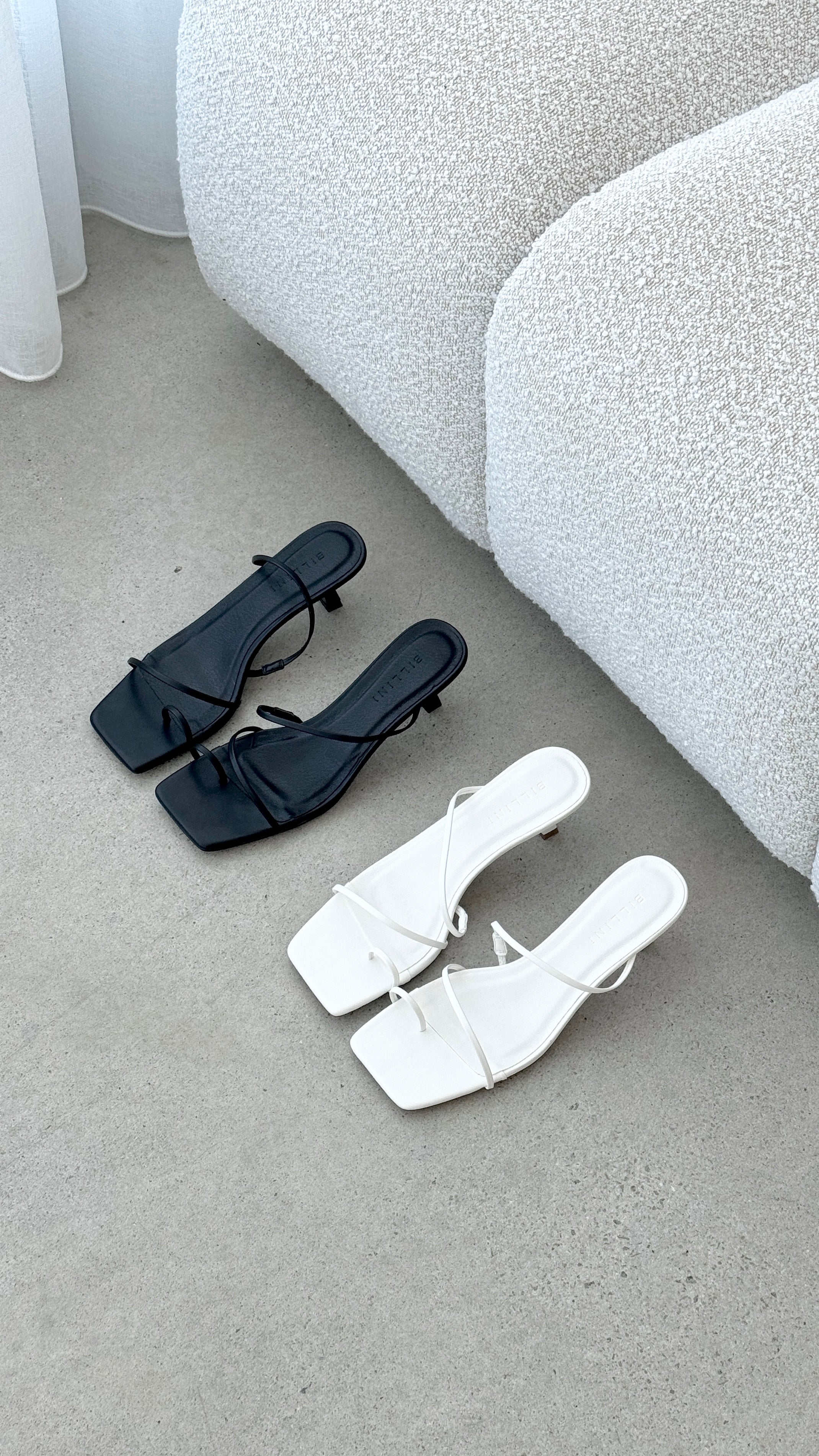 Mabel Heel - White